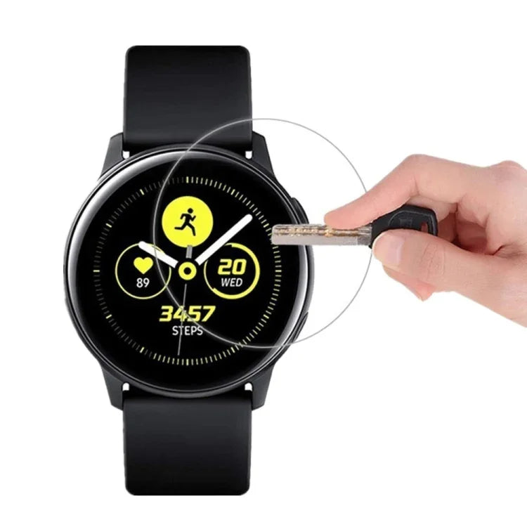 0.26mm 2.5D Tempered Glass Film, for Fitbit Blaze, for Fitbit versa, for Galaxy Watch R500, for Samsung Gear S2, for Samsung Gear S3, for Galaxy Watch Active 42mm, for Garmin Edge 1030, for Garmin vivoactive 3, for Garmin vivoactive HR