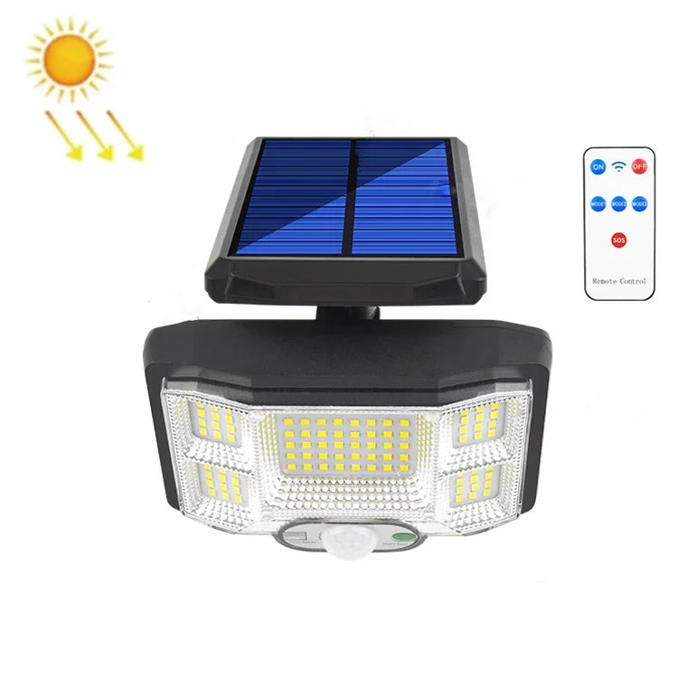 TG-TY085 Solar Outdoor Human Body Induction Wall Light Household Garden Waterproof Street Light wIth Remote Control, Spec:, 96 LED Integrated, 96 COB Integrated, 96 LED Separated, 96 COB Separated, 168 LED Integrated, 168 COB Integrated