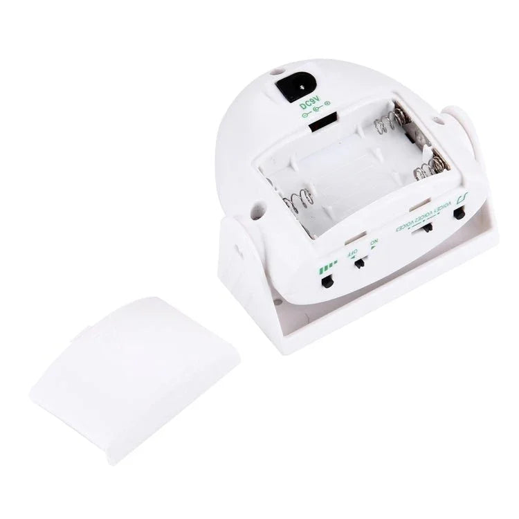 5301 Wireless Infrared Motion Sensor Welcome Alarm Intelligent Greeting Warning Doorbell, IR Distance: 10m - Trustpick