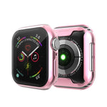 Full Coverage Plating TPU Case For Apple Watch Series 6 / 5 / 4 / Watch SE 40mm, For Series 5 & 4 40mm, For Apple Watch Series 6 / 5 / 4 / Watch SE 40mm