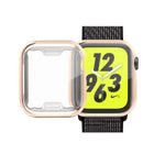 Full Coverage Plating TPU Case For Apple Watch Series 6 / 5 / 4 / Watch SE 40mm, For Series 5 & 4 40mm, For Apple Watch Series 6 / 5 / 4 / Watch SE 40mm