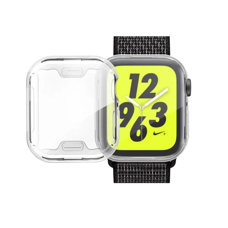 Full Coverage Plating TPU Case For Apple Watch Series 6 / 5 / 4 / Watch SE 40mm, For Series 5 & 4 40mm, For Apple Watch Series 6 / 5 / 4 / Watch SE 40mm