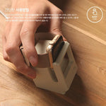 Retro Style Silica Gel Apple Watch Charging Dock Stand Holder Station