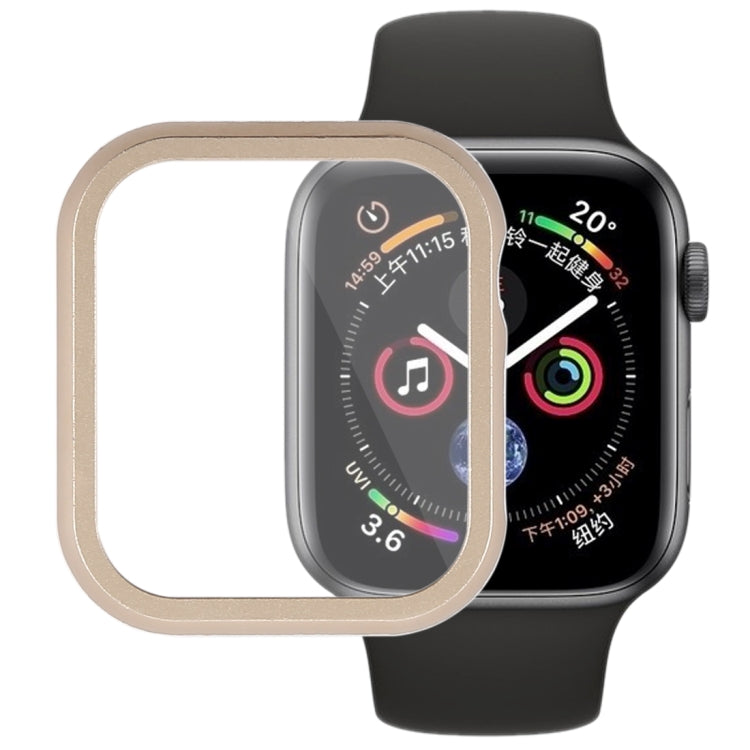 Metal Front Frame Protective Case For Apple Watch Series 6 / 5 / 4 / Watch SE 44mm, For Apple Watch Series 6 / 5 / 4 / Watch SE 44mm