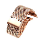 304 Stainless Steel Milanese Watch Band with Connector For Apple Watch Series 10 42mm / 9&8&7 41mm / SE 3&SE 2&6&SE&5&4 40mm / 3&2&1 38mm, For Apple Watch Series 7  41mm / & 6 & SE & 5 & 4 40mm