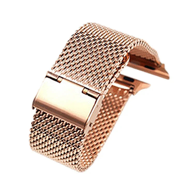 304 Stainless Steel Milanese Watch Band with Connector For Apple Watch Series 10 42mm / 9&8&7 41mm / SE 3&SE 2&6&SE&5&4 40mm / 3&2&1 38mm, For Apple Watch Series 7  41mm / & 6 & SE & 5 & 4 40mm