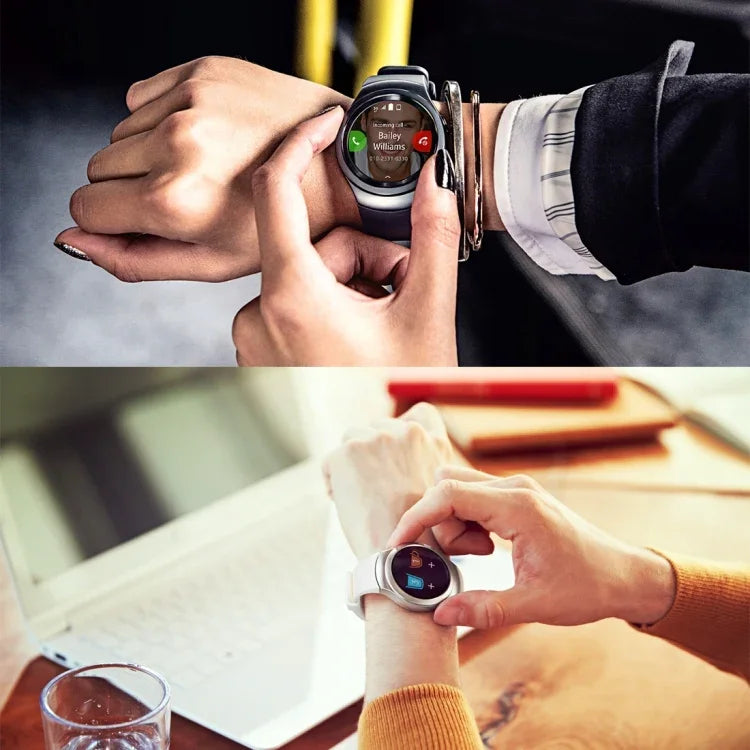 For Samsung Gear S2 Sport / Gear S2 Watch Solid Color Silicone Watchband