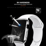 mocolo 0.33mm 9H 3D Round Edge Full Glue Tempered Glass Film For Apple Watch Series 6 / 5 / 4 / Watch SE 44mm, For Apple Watch Series 6 / 5 / 4 / Watch SE 44mm