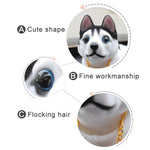 Dog Doll Car Ornaments, Dalmatians, Beagle, Shepherd, Sausage dog, Huskies