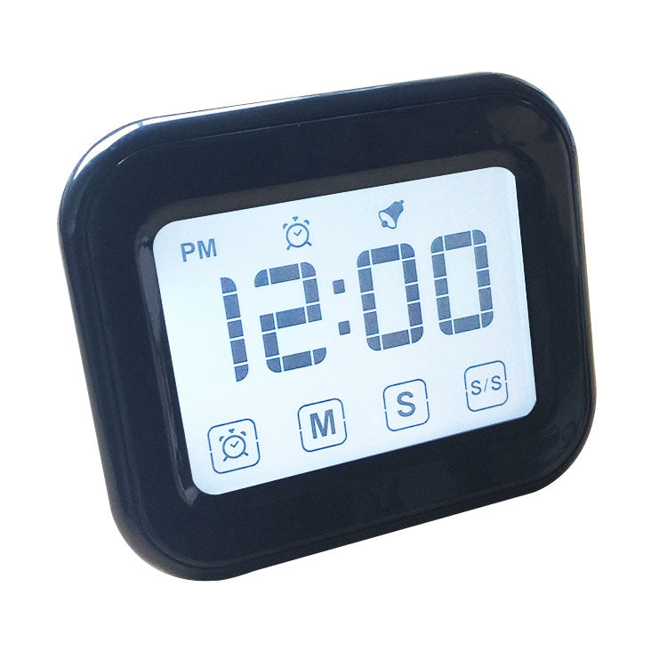 Kitchen Timer Digital Alarm Clock Large LCD Touch Screen Come with Night Light for Cooking Baking
