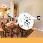 BHT-002GALW 3A Load Water Heating Type LCD Digital Heating Room Thermostat with Time Display, WiFi Control, BHT-002GBLW 3A (Black) Water Heating Type, BHT-002GBLW 3A (White) Water Heating Type