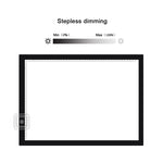 A3 8W 5V LED USB Three Level of Brightness Dimmable  Acrylic Scale Copy Boards Anime Sketch Drawing Sketchpad with USB Cable, Three Level of Brightness Dimmable with USB Cable & Power Adapter