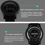 SKMEI 1142 Multifunctional Men Outdoor Sports Noctilucent Waterproof Silica Gel Digital Watch