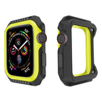Smart Watch Shockproof Two Color Protective Case For Apple Watch Series 3 / 2 / 1 38mm, For Apple Watch Series 3 / 2 / 1 38mm (Black Yellow), For Apple Watch Series 3 / 2 / 1 38mm (Red Black), For Apple Watch Series 3 / 2 / 1 38mm (White Blue)         ...