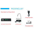YPC110 8mm 2.0MP HD Camera WiFi Endoscope Snake Tube Inspection Camera with 8 LED, Waterproof IP68, Lens Diameter: 8mm, Length: 2m, Hard Line, 2m Hard Line