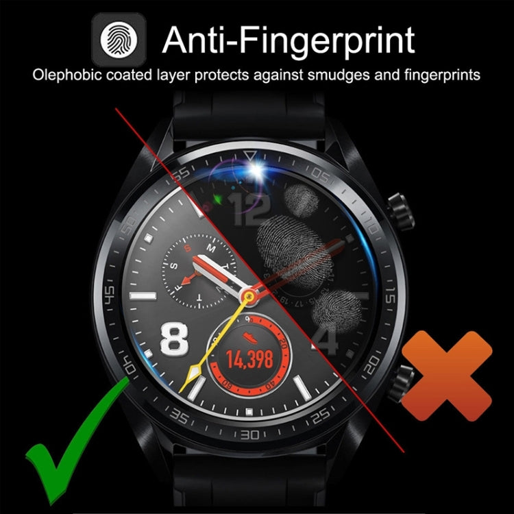 44mm Diametral Universal Tempered Glass Film for Galaxy, LG, Sony, Huawei, Garmin, 44mm