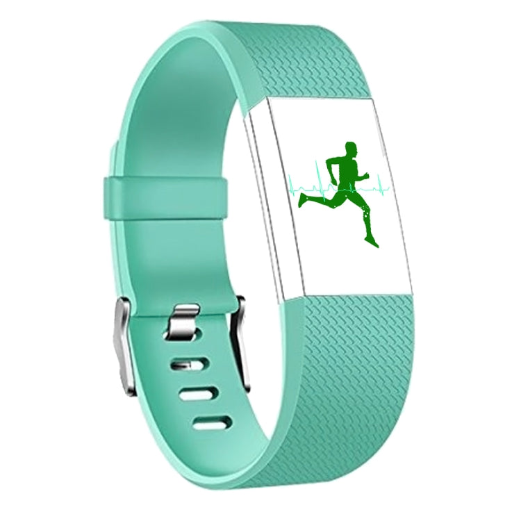 Square Pattern Adjustable Sport Watch Band for FITBIT Charge 2, Size: S, 10.5x8.5cm, S, Cyan, S, Pink, S, Red, S, Green, S, Grey, S, Blue, S, White, S, Aurora Blue, S, Black, S, Light Pink, S, Mint Green, Coral Red, S, Navy Blue, S, Dark Purple, S, Purple