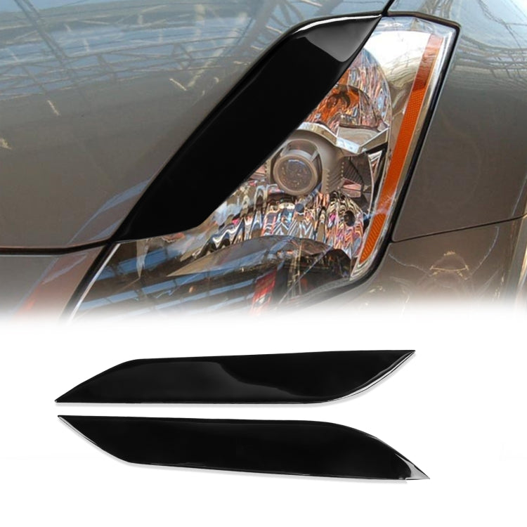 Car ABS Light Eyebrow For Nissan 350Z 2006-2009, For Nissan 350Z 2006-2009
