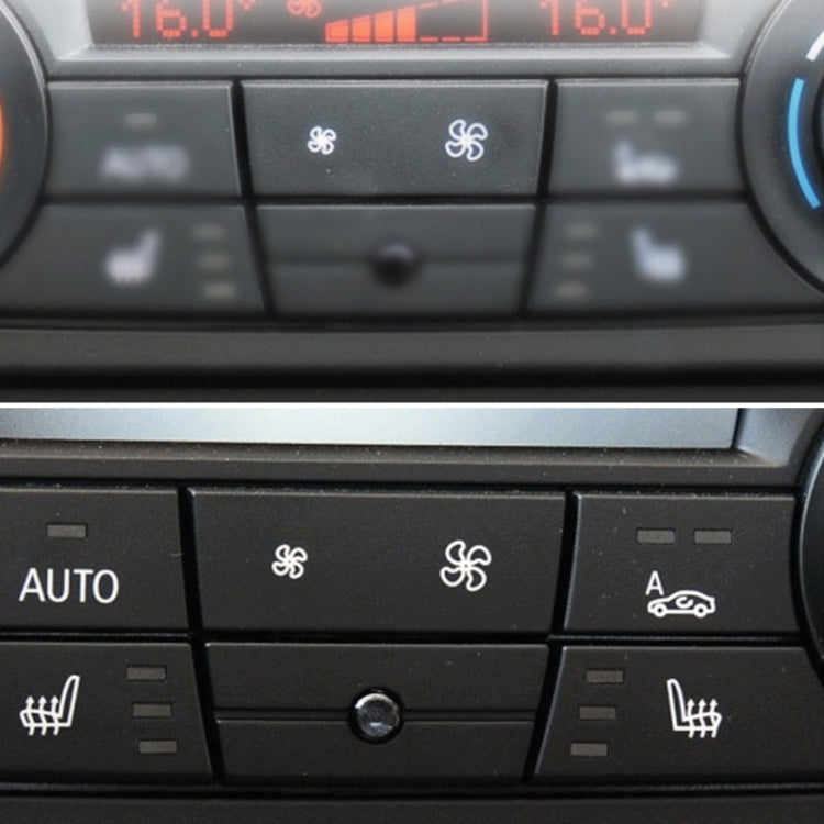 For BMW 3 Series E84 E90 F25 X3 Car Air Conditioner Panel Switch Button Air Volume Key without OFF 6411 9344 143-MA, Air Volume Key