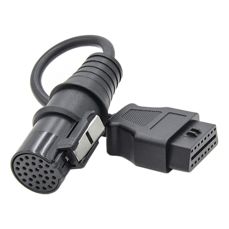 For Iveco 30 Pin Male to OBDII 16 Pin Female Truck Adapter Cable, For Iveco
