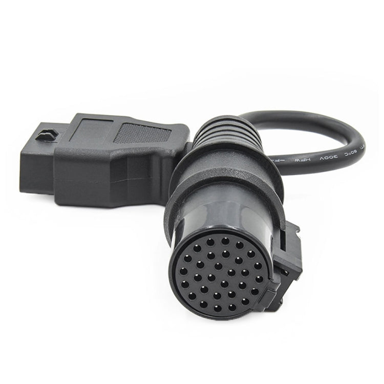 For Iveco 30 Pin Male to OBDII 16 Pin Female Truck Adapter Cable, For Iveco
