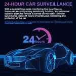 3.16 inch 1080P HD Night Vision Front and Inside Dual Lenses Driving Recorder, Front and Inside Dual Lenses