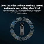 Car 1080P HD WiFi Driving Recorder, Supports Mobile APP Link & Automatic Loop Recording, Car WiFi Driving Recorder