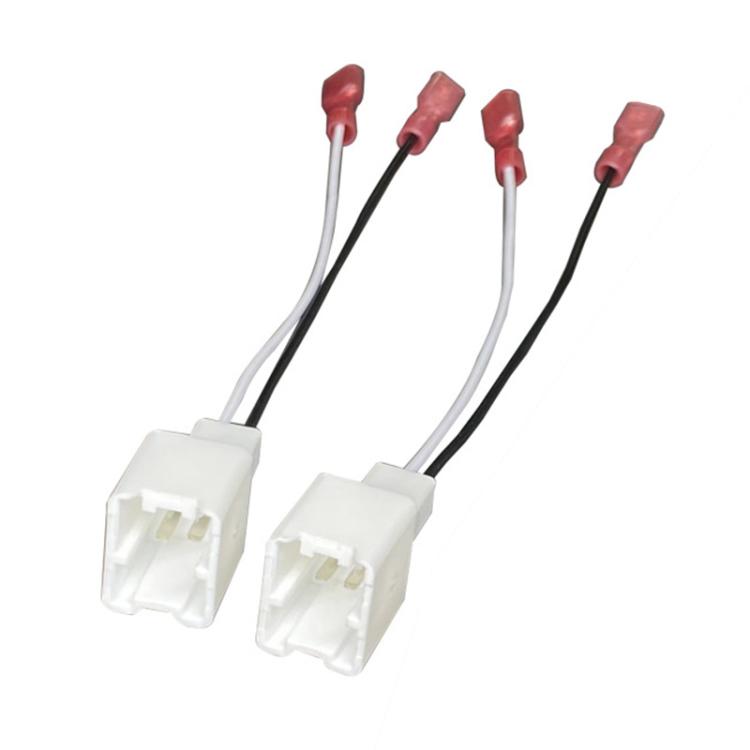 2pcs Car Audio Speaker Connector Cable Door Speaker Wire Harness Adapter for Nissan / Infiniti, For Nissan / Infiniti