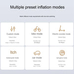 Xiaomi Mijia Air Pump 2 Pro Portable Electric Air Compressor Mi Inflatable Treasure 150psi High Pressure For Motorcycle Car Soccer, Mijia Air Pump 2 Pro