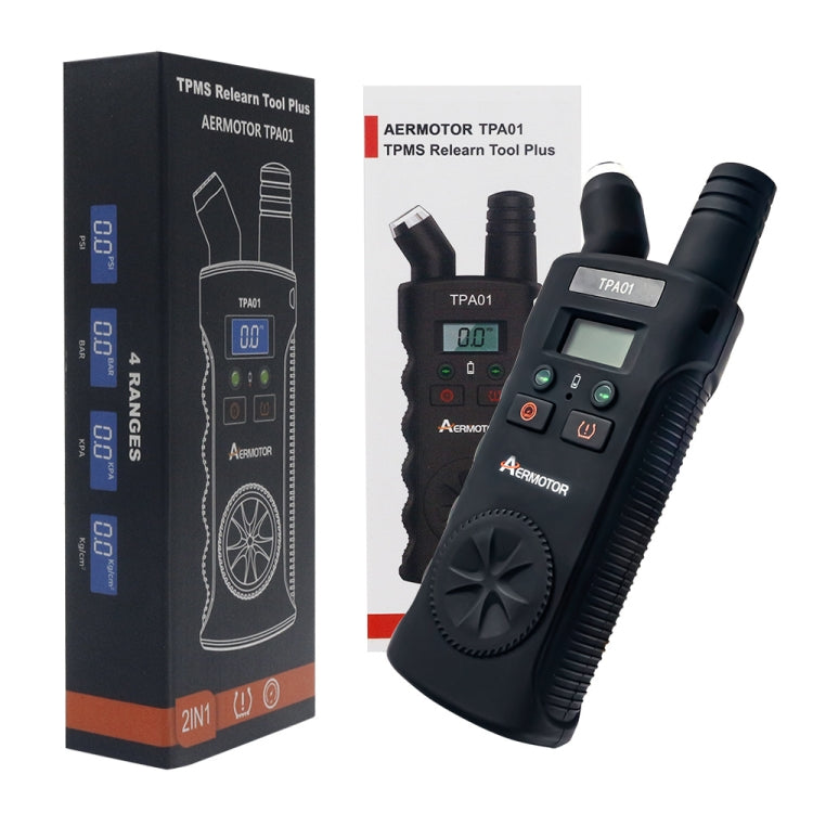 TPA01 150 PSI 2 in 1 Digital Tire Pressure Gauge TPMS Tire Pressure Monitoring System