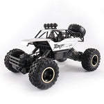 HD6026 1:12 Large Alloy Climbing Car Mountain Cross-country Four-wheel Drive Remote Control Car Toy, Size: 37cm, HD6026 1:12(Gold), HD6026 1:12(Red), HD6026 1:12(Silver), HD6026 1:12(Black), 6255 2.4GHz 1:16(Green)