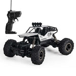 HD6026 1:16 Large Alloy Climbing Car Mountain Cross-country Four-wheel Drive Remote Control Car Toy, Size: 28cm, HD6026 1:16(Red), HD6026 1:16(Silver), HD6026 1:16(Black), HD6026 1:16(Blue)