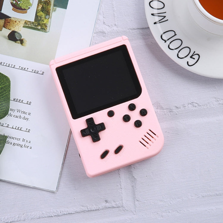 MK500 Macaron Mini Retro Classic Handheld Game Console for Kids Built-in 500 Games, Support AV Output, MK500 / Green, MK500 / Grey, MK500 / Blue, MK500 / Yellow, MK500 / Pink