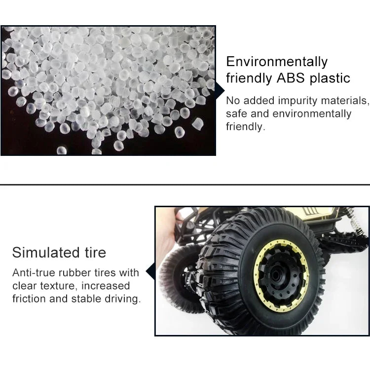 1:8 Alloy Remote Control Climbing Car Off-road Vehicle Toy
