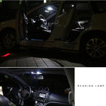 2 PCS 41mm Festoon 3W 300LM White Light 8 LED 3528 SMD Canbus Error-Free Car Reading Lamps,  DC 12, 41mm