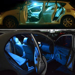2 PCS Colorful 36MM T10 Port Remote Control Car Dome Lamp LED Reading Light with 6 LED Lights, 36MM 6 LED Lights