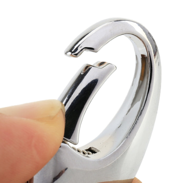 Car Metal Key Holder With Two Rings, Key Holder With Two Rings(Black)