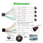 848V 16 7 inch Multi-touch Screen Car GPS Navigator, Support TF Card / USB / AUX / MP5 Player / Android & iPhone Mirror Links, 848V