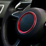 Car Aluminum Steering Wheel Decoration Ring For Audi, For Audi