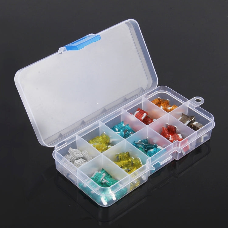 100 PCS 5Amp 7.5Amp 10Amp 15Amp 20Amp 25Amp 30Amp Mini Add-a-circuit Fuse Tap Adapter Blade Fuse Holder, Mini