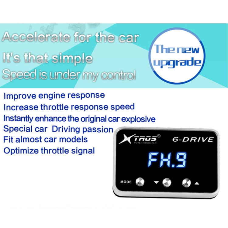 TROS TS-6Drive Potent Booster Electronic Throttle Controller for Toyota 4 Runner 2010-2018, For Toyota 4 Runner 2010-2018