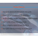 TROS TS-6Drive Potent Booster Electronic Throttle Controller for Ford F150, For Ford F150