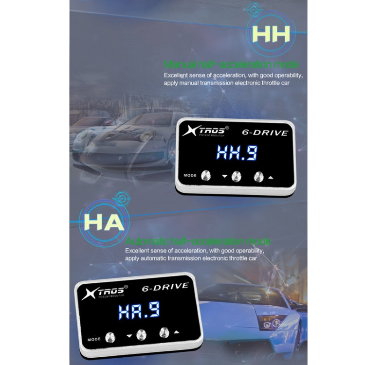 TROS TS-6Drive Potent Booster Electronic Throttle Controller for Ford F150, For Ford F150