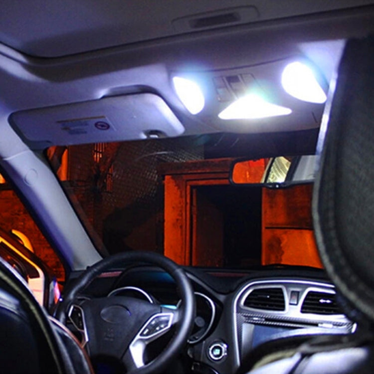 10 PCS 36mm DC12V / 1.7W / 7000K / 70LM 3LEDs SMD-5050 Car Reading Lamp, 36mm, 3LEDs SMD-5050
