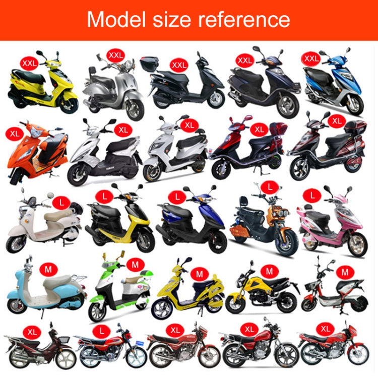 Waterproof Motorcycle Sun Protection Heat Insulation Seat Cover Prevent Bask In Seat Scooter Cushion Protect, Size: XXL, Length: 86- 92cm; Width: 40-56cm, Size: XXL (Black Red), Size: XXL (Black Blue), Size: XXL (Blue), Size: XXL (Black)