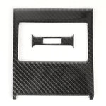 2 PCS Car Rear Air Outlet Frame Carbon Fiber Decorative Sticker for Mercedes-Benz W204 2007-2013, Rear Air Outlet Frame
