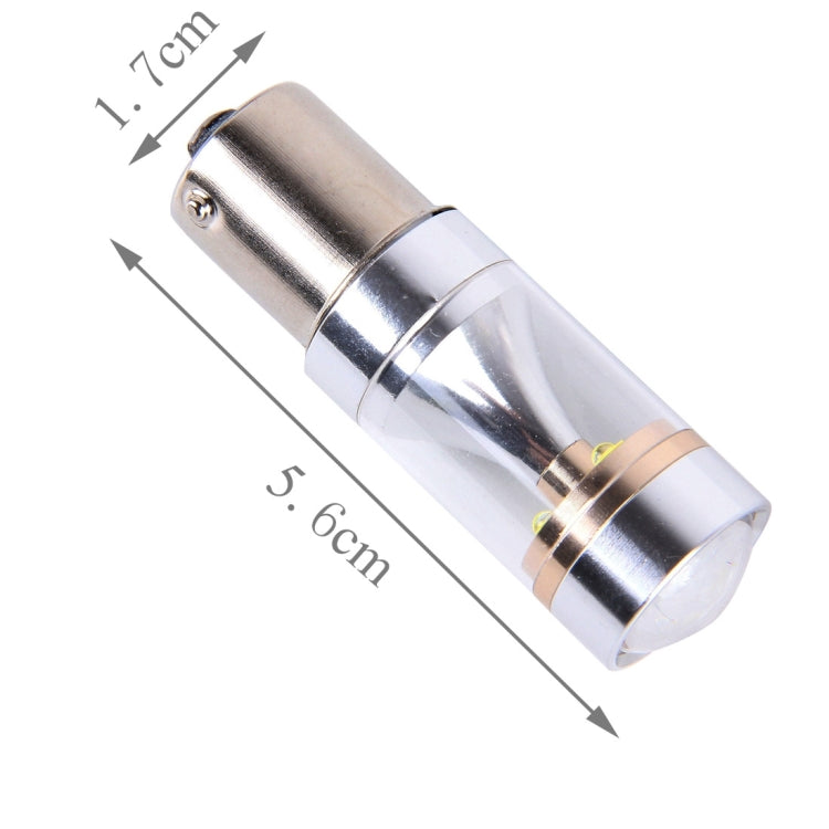 2 PCS 1156/BA15S  350LM 6000K 30W White Light 6 LED CREE Canbus Car Reversing Light / Turn Light, DC 12V, 1156