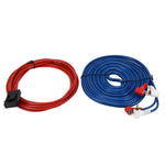 Car Audio Speakers Wiring kits Speaker Cable Subwoofer Amplifier Installation Cable Kit Power Cable  Car Speaker Power Amplifier Car Power Amplifier Car Audio Line + Power Line Suit, Car Audio Speakers Wiring Kits