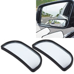 3R-066 2 PCS Car Truck Blind Spot Rear View Wide Angle Mirror Blind Spot Mirror Blind Spot and Wide Mirror, Size: 8.3*3.4cm, 3R-066