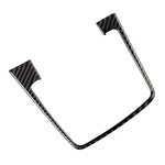 Car Carbon Fiber Gear Position Panel Frame Decorative Sticker for Volkswagen Golf 7 2018-, without Hole and Start and Stop, Left Drive, Gear Position